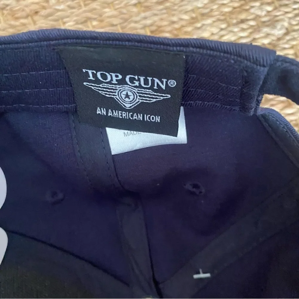 Top Gun Official Cap with Patches NWT